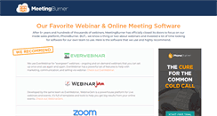 Desktop Screenshot of meetingburner.com
